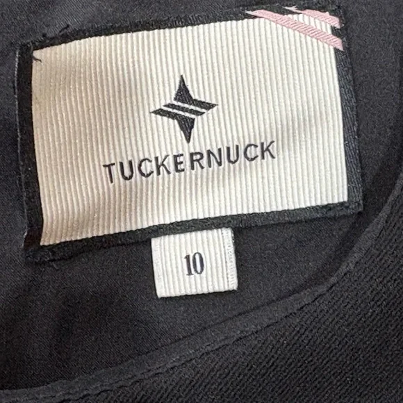 Tuckernuck Black Three-Quarter Sleeve Structured Mini Dress, NWOT - Picture 14 of 14